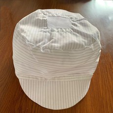 防靜電潔淨帽 工作帽 圓帽, 小工帽 白色 開網