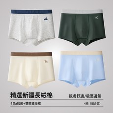 男童發育期純棉A類青少年平角內褲