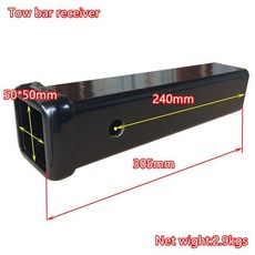 트레일러 견인 거치대 캠핑용 트럭용 견인잭 카라반 핸들, 1개, 롱 타입