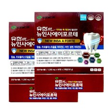 유한 뉴인사에이포르테 인사에이플러스 인사포르테 큐 프로폴리스 칼슘 잇몸 120캡슐 2개, 120정