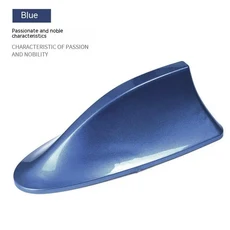 호환 기아 카니발 세도나 샤크 안테나 안테나 FM 신호 슈퍼 증폭기 방수 라디오, 05 파란