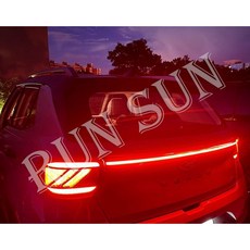 RUN SUN 車燈 車材 現代 20-24 VENUE LED 貫穿燈 中間 黏貼式, 1個