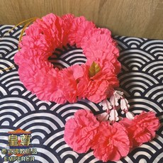 泰國花圈 泰式花圈 四面佛還願花環 萬壽菊菊花 泰國花束 居家店面裝飾