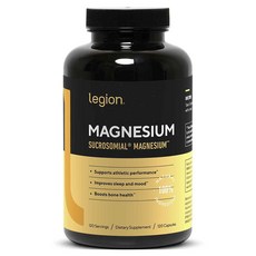 legion 蔗糖體鎂膠囊, 1個, 120錠