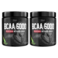 Nutrex RESEARCH BCAA 6000能量補給沖泡粉 青蘋果口味, 2罐, 237g