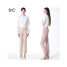 이앤씨 EnC 솔리드 일자핏 세미 팬츠 758811