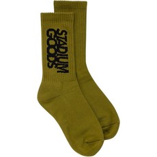 스타디움굿즈 로고 프린트 크루 양말