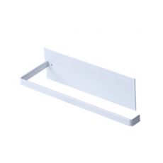 어느곳에도 착 붙는 부착식 키친타올걸이 키친타올홀더 행주 수건걸이, 흰색, 1개