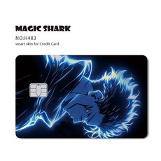 주술회전 고죠 사토루 홀로그램 카드스킨스티커, Small Chip, H483, 1개