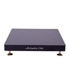 오디오 받침우퍼 사각형 흡수장치 브라켓 트레이 충격, 블랙 매트 페인트 240280, 블랙 매트 페인트 300 x 300