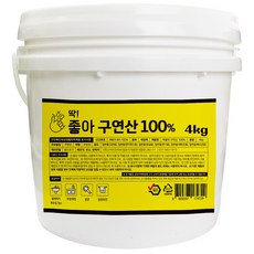 딱좋아 구연산, 4kg, 1개