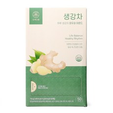 오색다원 하루생강차 호두와아몬드 15g*50입, 15g, 50개입, 4박스