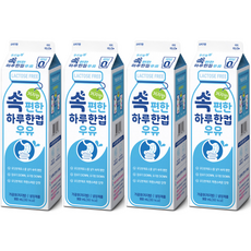 푸르밀 속편한 우유 900ml 4개