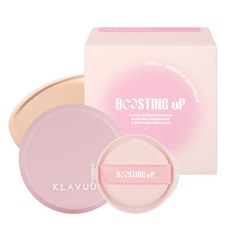 클라뷰 부스팅 쿠션 글로우 본품 12g + 리필 12g 세트, 1개, 19호 페일아이보리