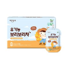 [베이비본죽] 유기농 보리보리차 1BOX (20팩), 1개, 120ml, 20개입