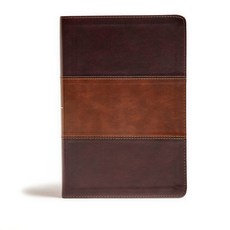 KJV Giant Print Reference Bible Classic Mahogany Leathertouch Imitation Leather, Holman Bibles