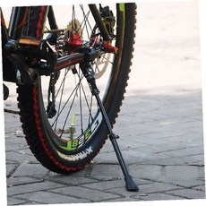 바닥 지지 받침 스탠드 주차 보관 안정 고정 킥 방식 접이 구조 다양한 높이, 1개