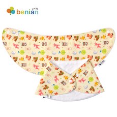 베니앙 유아동 아기턱받이 스카프빕 순면 이유식 침받이 방한 스노우빕