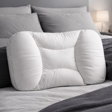 아이유베개 숙면베개 경추베개 푸문베개, 1개, 화이트