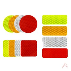 다시 all 반사 스티커 꾸미기스티커, 정사각형 레드