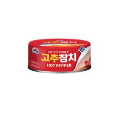 사조 고추참치 안심따개, 100g, 5개