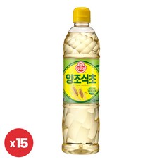 오뚜기 양조식초 900ml 15개