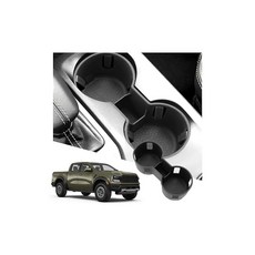 SXCY 2026 포드 레인저 컵 홀더 인서트 2024 2025 액세서리 TPE 리미터 콘솔 음료 어댑터 미끄럼 방지 스토퍼 스태빌라이저, 2024-2026 포드 레인저 컵 홀더 리미터