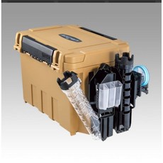 MEIHO 明邦 BM7000 BM9000 餌盒工具箱 多功能釣魚箱 BOXSEAT 日本進口, 9000-咖啡色(大)