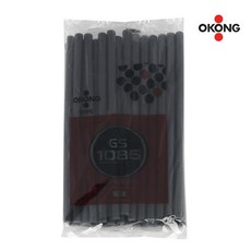 오공 핫멜트 스틱 글루건심 글루심 GS1085B 검정 11mm 700g, GS1085B(11mm)검정