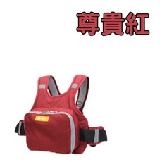 兒童摩托車/電動車安全帶 升級四點式卡扣 安全騎行, 尊貴紅, 尊貴紅
