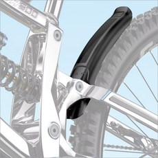 [ENLEE] MTB 자전거 머드가드 앞뒤겸용 흙받이 1개 - E바이크 흙받이, 블랙