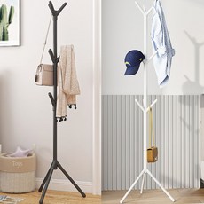 아트박스/와인앤쿡 조립식 스탠드 스틸 행거 1개(색상 택1), 화이트