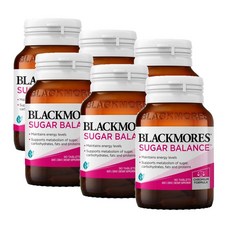 블랙모어스 슈가 밸런스 크롬 포뮬라 타블렛 Blackmores Sugar Balance Chromium Formula, 6개, 90정