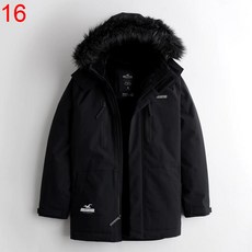 Hollister 男款連帽羽絨外套