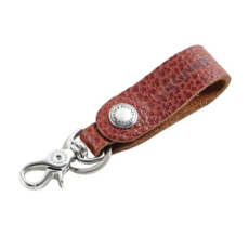 DEGNER KV-11 野牛皮革鑰匙圈, 棕色, 1個