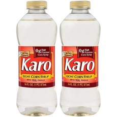 카로 라이트 콘 시럽 16온스(2팩), 2개, 473ml