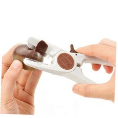 주방 조리 밤 호두 견과류 껍질 제거 손쉬운 까기 도구 안전 손잡이 견과 가공, 1개, 밤가위