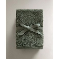 자라홈 코튼 핸드 타월 세트(3개입) 45540002505, 핸드 타월 / 30 x 30 cm, 카키