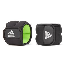 리퍼상품 아디다스 에센셜 중량밴드 2개입 0.5kg 1kg 1.5kg, 블랙