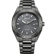 CITIZEN 星辰錶 光動能 八角形 日期 男錶 手錶