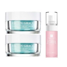 妍霓絲 超水嫩晚安凍膜50MLX2 贈玫瑰保濕噴霧50mlx1瓶, 1個, 50g