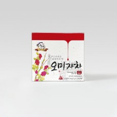 [본사직영] 다예 국산100% 오미자차 생분해 삼각티백 24티백, 1g, 24개입, 3개, 1g