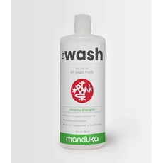 Manduka 瑜珈墊清潔噴劑 946ml 薑草香氛 植物精油配方, 1個, Ginggrass 薑草(舊包裝)