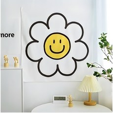 데이지패브릭가리개 70x70cm 벽부착도구제공