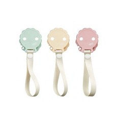 티지엠 치발기 노리개 젖꼭지 클립 홀더 /다용도 홀더, 1개, 인디언핑크