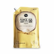 헤이지 애경 순샘 쌀뜨물 주방세제 리필 파우치 1L 업소용주방세제, 애경 쌀뜨물주방세제(리필1L)