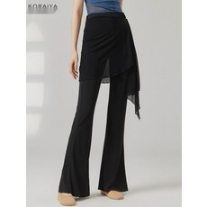 랩스커트 댄스바지 여성 줌바댄스복 치마바지 라인댄스복, 5. 네이비, L