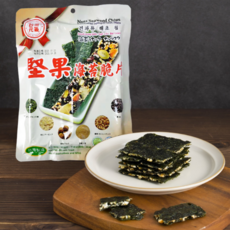 臺旺–台灣堅果海苔片 (40公克/單包), 1個