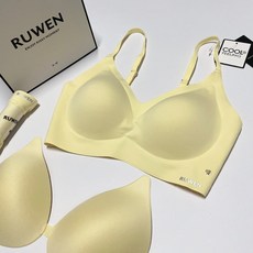 RUWEN 科技無痕內衣 舒適透氣 集中托高