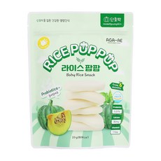 라이스팝팝 유기농 쌀과자 떡뻥, 10개, 20g, 단호박